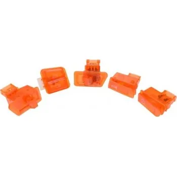 Elektroinstalace pro motocykl sada přepínačů do krytu řídítek skútr - sestava oranžové