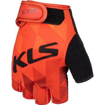 Cyklistické rukavice Kellys Rukavice KLS YOGI short Barva: Červená, Velikost: L