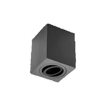 Svítidlo GTV Stropní svítidlo SENSA, hliník, 90x90x115, IP20, max. 50 W, čtvercové černé