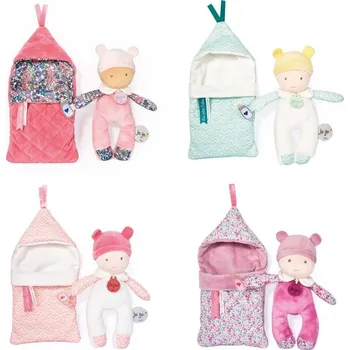 Panenka Doudou Jolijou Miminko v navlékací peřince 20 cm