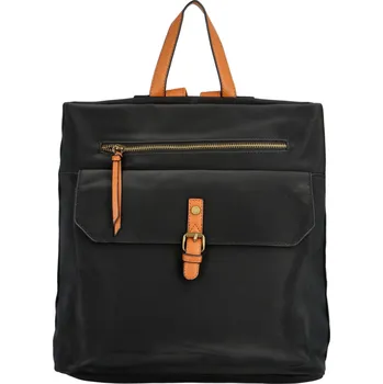 Městský batoh Elegantní dámský textilní batoh Ludmila, černá