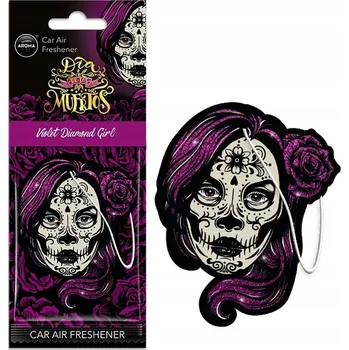 Vůně do auta Osvěžovač vzduchu AROMA CAR MUERTOS Violet Girl Spicy Delight - A10378