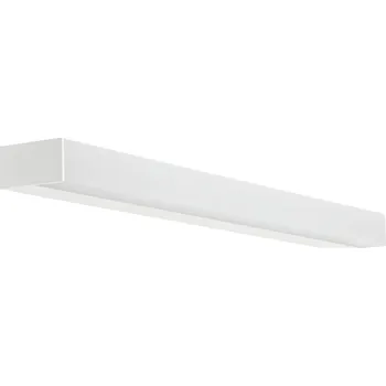 Nástěnné svítidlo Linea Light Kioo, bílé lineární svítidlo, 28W LED 3000K, 62cm IP44