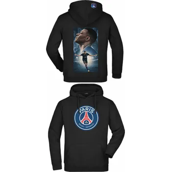 Chlapecká mikina Mikina Mbappé PSG Ligue 1 Barva: černá, Velikost: 122/128 - 6/7let