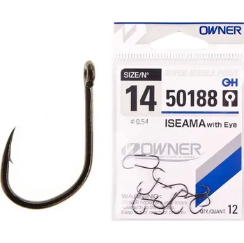 Rybářský háček Owner háčky model 50188 Velikost háčků: 12