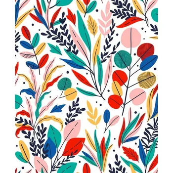 Tapeta Vliesová tapeta barevná tráva MA947412 / Tapety na zeď Spirit of jungle (0,53 x 10,05 m) Marburg