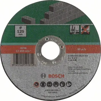 Pilový kotouč BOSCH Dělicí kotouč rovný, kámen, 125x3mm 2609256329 free_store_pickup