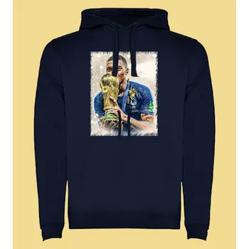 Chlapecká mikina Mikina Mbappé WORLD Cup Barva: Námořnická modrá/Navy, Velikost: 122/128 - 6/7let