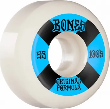 Kolečko na skateboard Kolečka Bones 100 53mm Og Formula white 2022