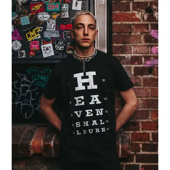 Pánské tričko tričko pánské - HEAVEN - HOLY BLVK - HB045T - L