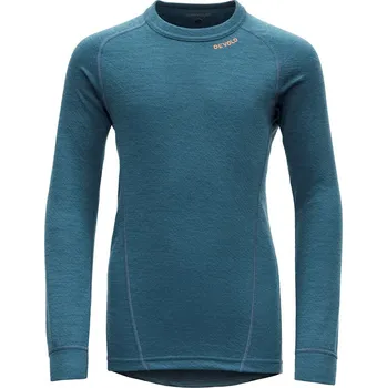 Cyklistické kalhoty Dětské tričko Devold Duo Active Junior Shirt Subsea