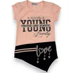 Harun Dívčí trička s krátkým rukávem YOUNG Barva: Růžová, Velikost: 164