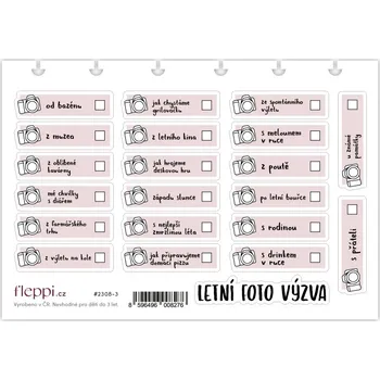samolepka Fleppi Samolepky Letní foto výzva