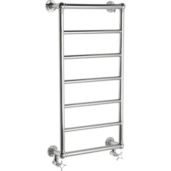 Radiátor SAPHO UNO retro otopné těleso 493x951 mm, nerez lesk