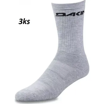 Pánské ponožky Ponožky Dakine Essential 3pack gray heather Velikost: S-M(40-43)