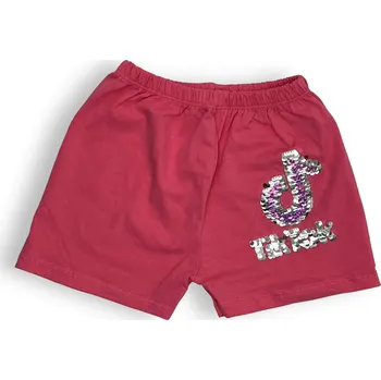 Dívčí kraťasy Derin Dívčí růžové kraťasy Tiktok Barva: Růžová, Velikost: 110