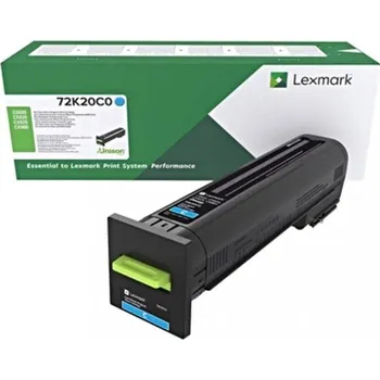 Počítač Lexmark 72K2XCE azurový (cyan) originální toner