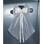 PartyDeco Tylová svatební mašle na auto…