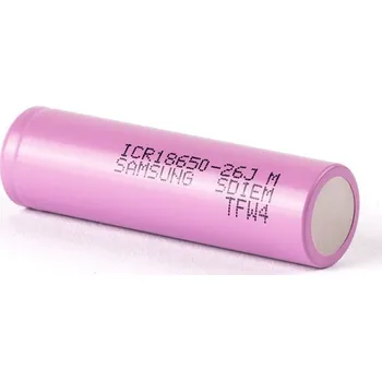 Článková baterie Článek Li-Ion SAMSUNG - ICR18650-26J M - 2600mAh 8169