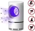 Elektrický lapač UV lampa proti komárům USB 360° bílá