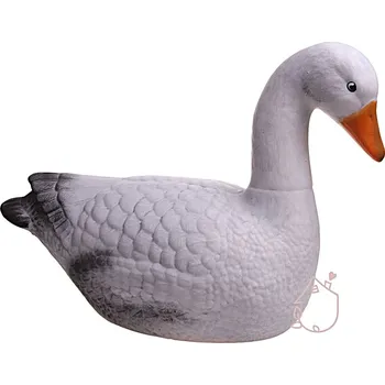 Zahradní dekorace Husa velká keramická Viola ručně malovaná