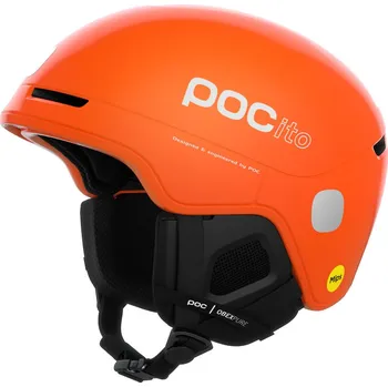 Cyklistické kalhoty Dětská lyžařská helma POC POCito Obex MIPS Fluo Orange