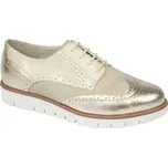 Scholl VIRGINIA SUMMER platinové dámské zdravotní polobotky s paměťovou stélkou Memory Cushion