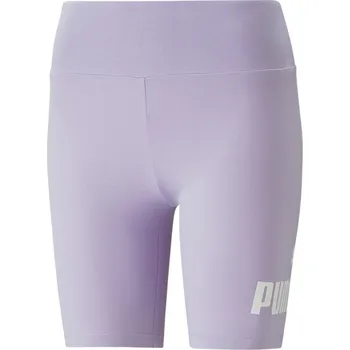 Dámské kalhoty Dámské legíny PUMA ESS 7 LOGO SHORT LEGGINGS 848347-70 PURPLE XL
