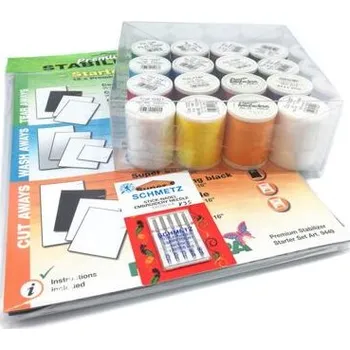 Startovací SET podkladových materiálů a nití pro vyšívání Madeira