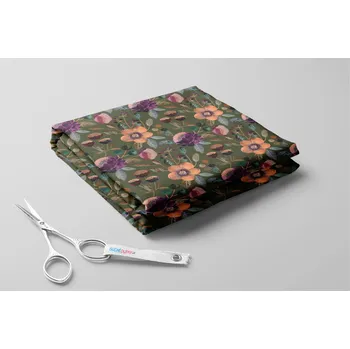 Kočárkovina, Fialové květiny Barva: Khaki