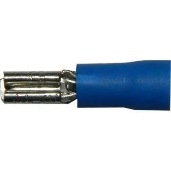 Elektrická zásuvka OEM Faston zásuvka FH28x05BL 2,8x0,8 mm; 1,5-2,5 mm2; modrý