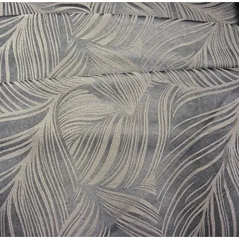 Dekorační látka Brita - tm.šedá bez obšití 140