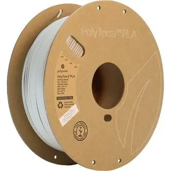 Filament Polymaker PolyTerra PLA Muted White, 1,75mm 1kg, tlumená bílá