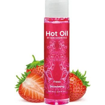 Intimní drogerie Nuei Hot Oil Strawberry 100ml