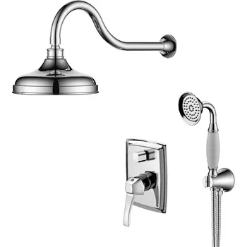 Vodovodní baterie SAPHO DREAMART podomítkový sprchový set s pákovou baterií, 2 výstupy, chrom