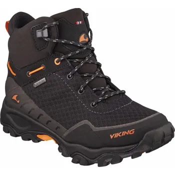 Cyklistické kalhoty Dětské boty Viking Rask Gtx JR Black/Orange