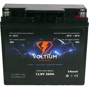 Trakční baterie Voltium Energy LiFePO4 VE-SPBT-1220 12.8V 20Ah