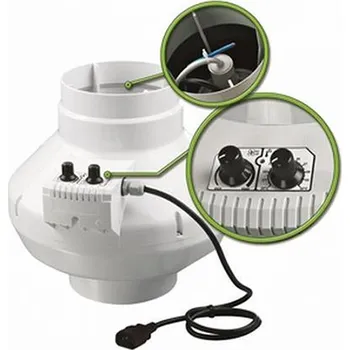 Domácí ventilátor Ventilátor Vents VK EC 250 UN - 1250m3