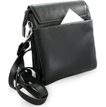 Velký černý kožený pánský crossbag 215-2185-60 + doprava zdarma