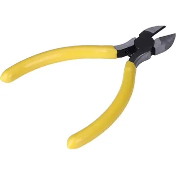 Kleště Stranové štípací kleště žluté 115mm