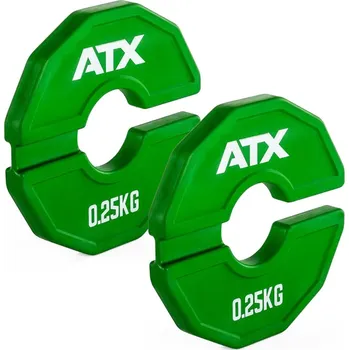 Příslušenství pro posilovací stroj a lavici Flexibilní přídavné kotouče ATX 2 x 0,25 kg - pár