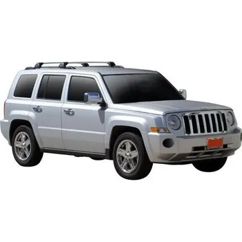 Nosič kol Příčníky Modula Oval Bar Open Rail Black Jeep Patriot 2006-2017 s podélníky