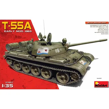 Plastikový model 1/35 T-55A Early Mod. 1965 (9x camo)