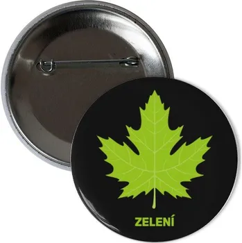 Odznáček s potiskem Placka Javor s logem