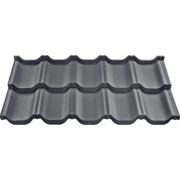 plechová krytina Hille Plechová střešní krytina Venecia RAL 9005 černá 1190 x 700 mm