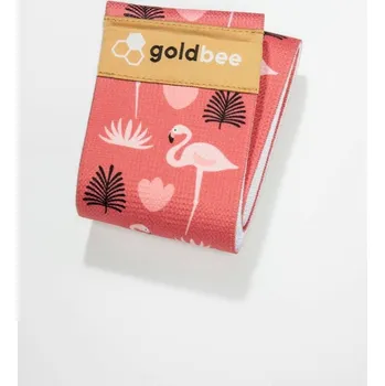 GoldBee Posilovací guma BeBooty, Flamingo S