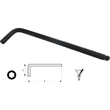 Klíč Imbus klíč 1,27mm s kuličkou - BONDHUS