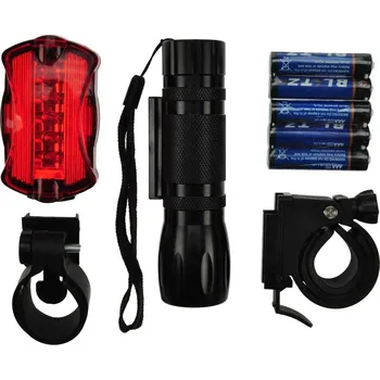 Venkovní osvětlení SOLIGHT WL19 Solight sada LED cyklo světel, černá