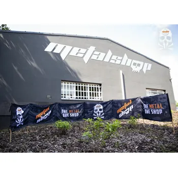plážový paraván METALSHOP - 15m