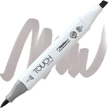Lihová fixa TOUCH oboustranná Brush & Chisel, WG3 Warm grey